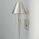 Holden 1 Light 8 inch Polished Nickel Sconce Wall Light