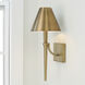 Holden 1 Light 8 inch Aged Brass Sconce Wall Light