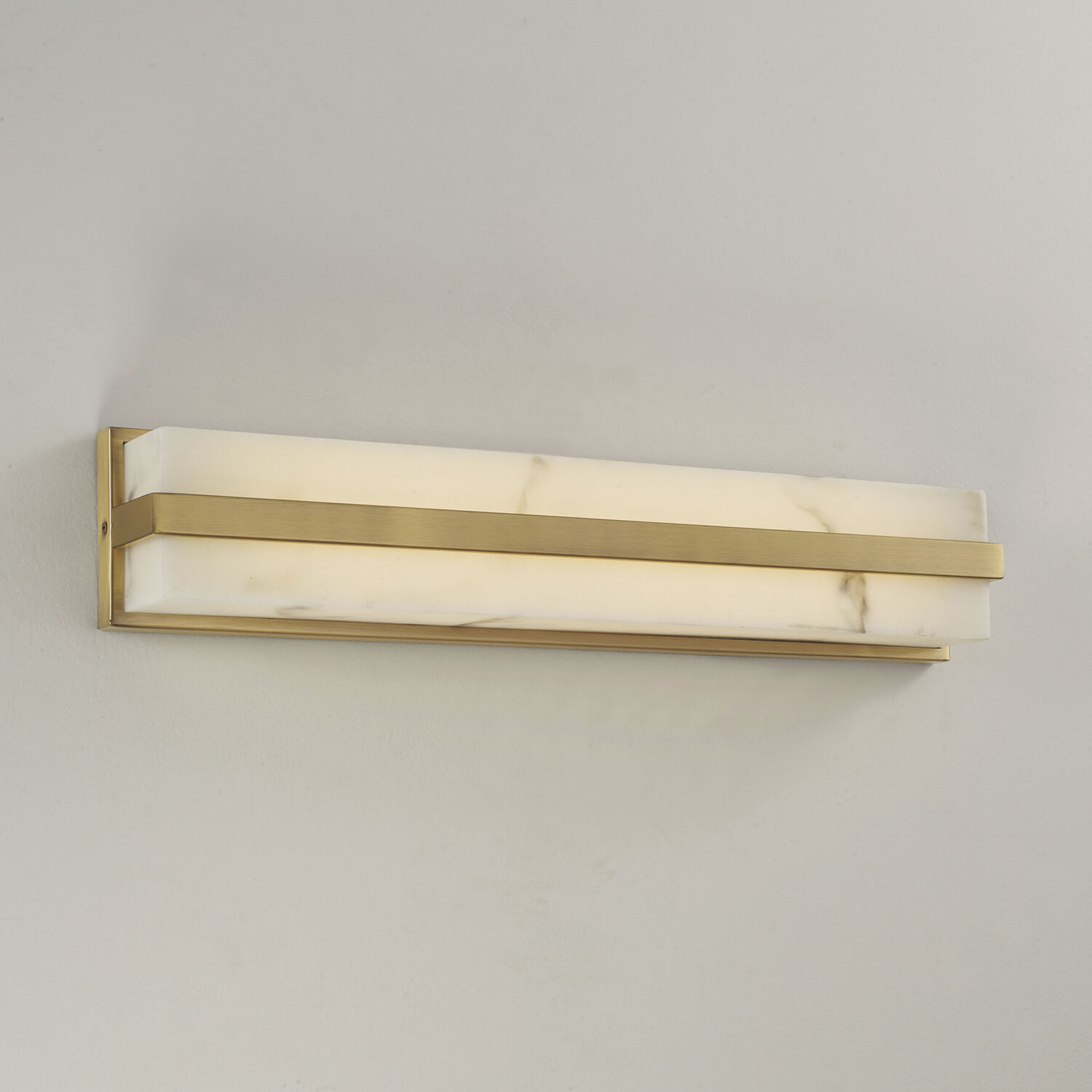 Noah LED 4.75 inch Aged Brass Vanity Light Wall Light