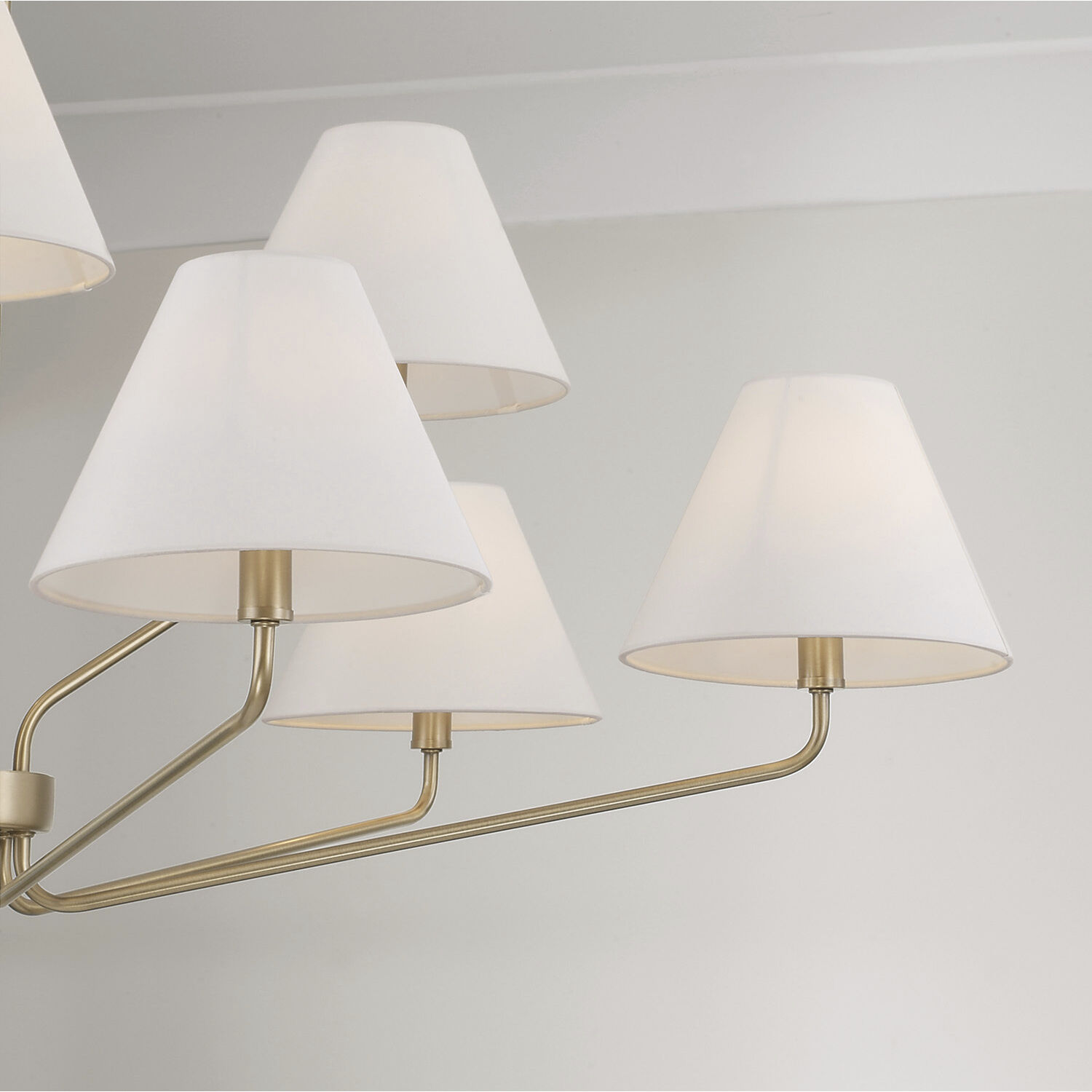 Chadwick 9 Light 45 inch Aged Brass Chandelier Ceiling Light