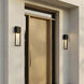 Nate 1 Light 20 inch Black Outdoor Wall Lantern