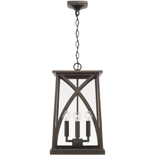 Marshall 4 Light 12 inch Oiled Bronze Outdoor Hanging Lantern