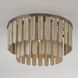 Jada 1 Light 20 inch Dark Brass Semi-Flush Mount Ceiling Light