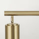 Robbie 5 Light 40 inch Aged Brass Island Light Ceiling Light