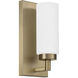 Alyssa 1 Light 5 inch Aged Brass Sconce Wall Light