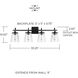 Jayne 4 Light 33.25 inch Matte Black Vanity Light Wall Light