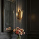 Eden 1 Light 13 inch Antique Gold Sconce Wall Light