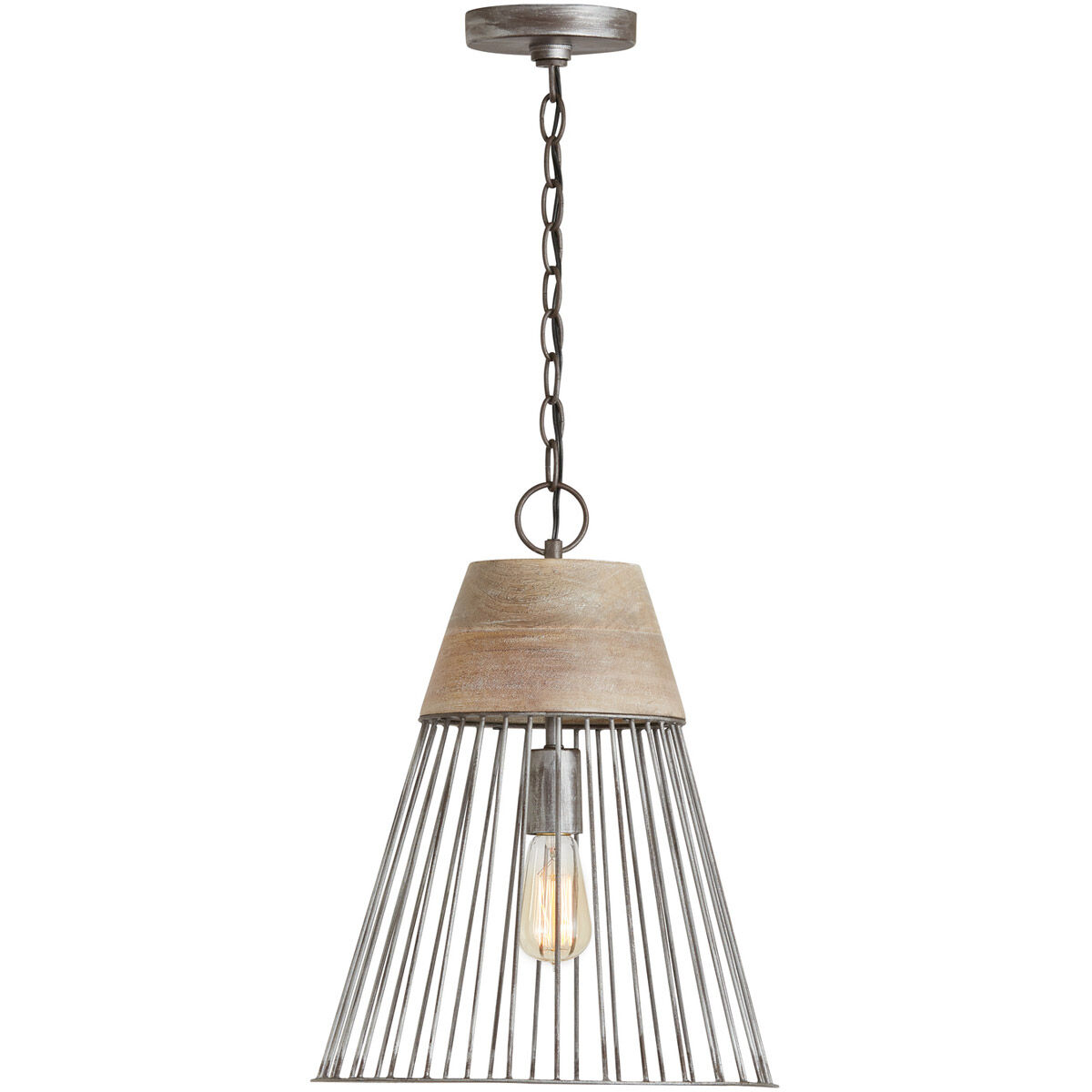 Russell 1 Light 14 inch Urban Wash Pendant Ceiling Light