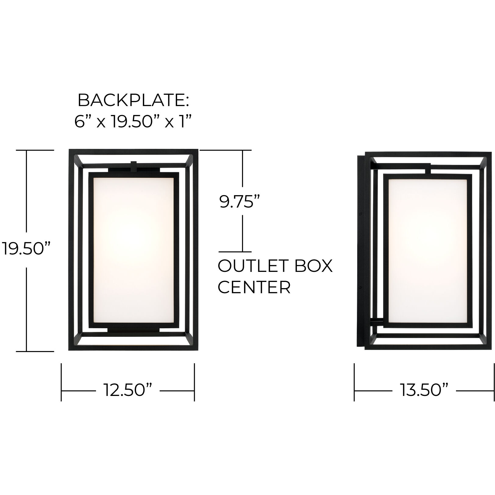 Aiden Outdoor Wall Lantern
