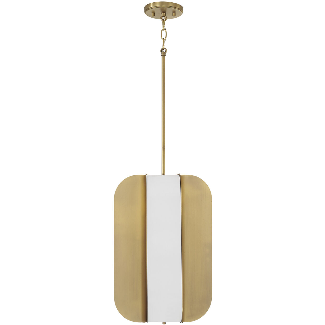 Marcell LED 12 inch Aged Brass Pendant Ceiling Light