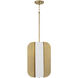 Marcell LED 12 inch Aged Brass Pendant Ceiling Light