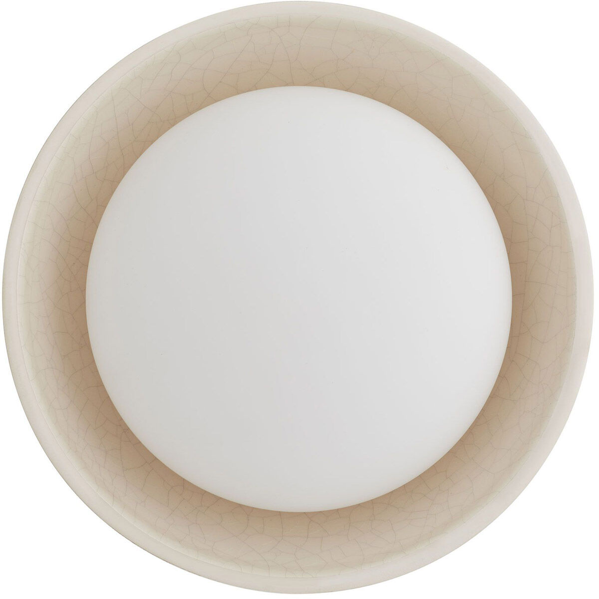 Glaze 1 Light 8 inch Ivory Stained Crackle and Blackened Steel Sconce Wall Light, Small