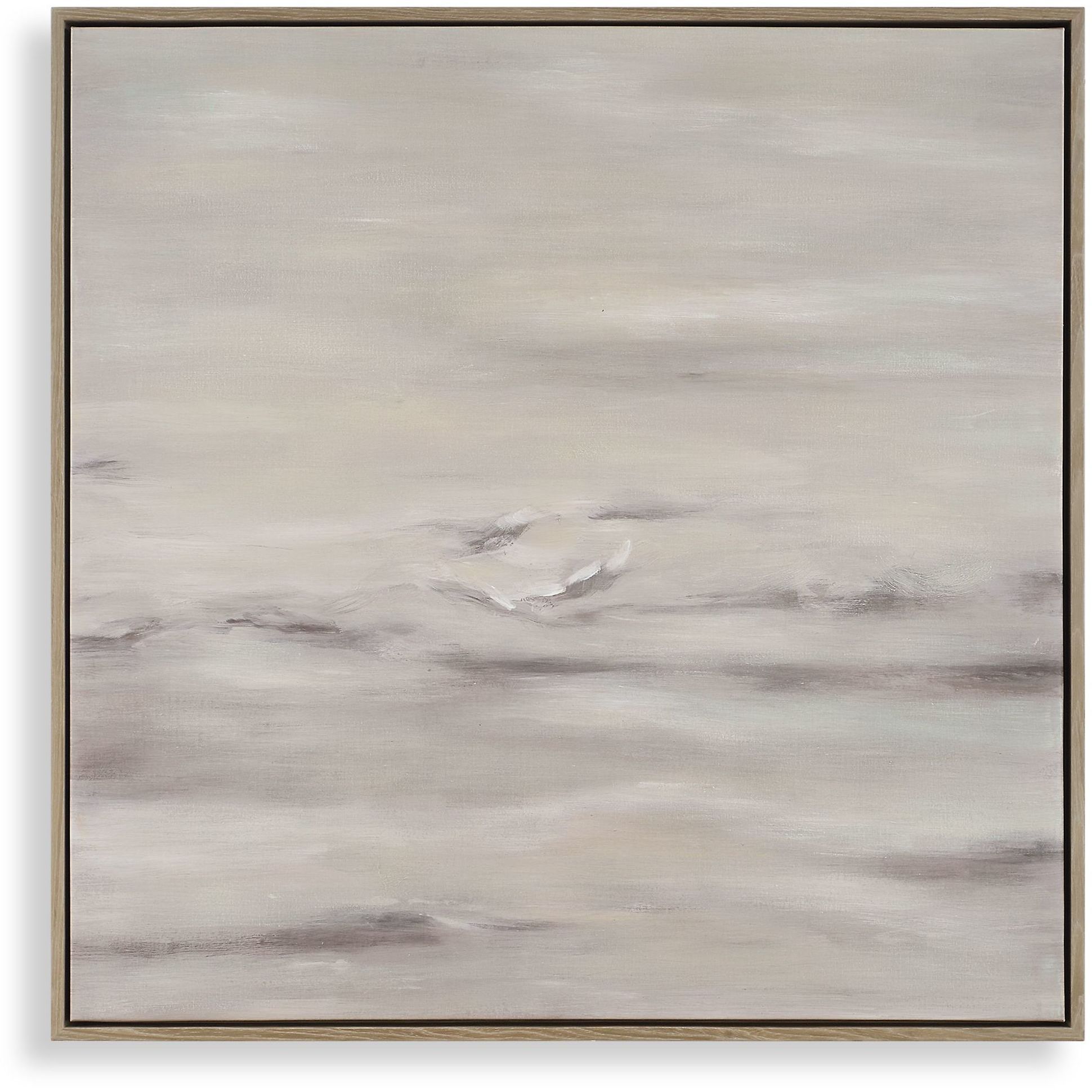 Trance White and Beige and Blush Hand Painted Abstract