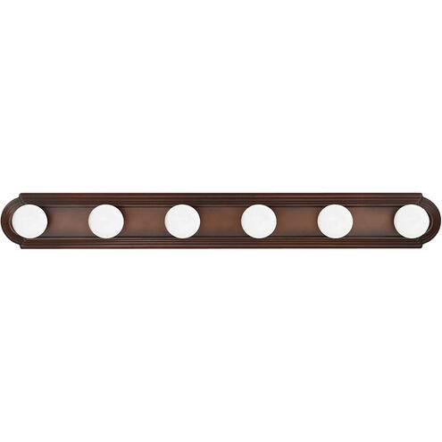 Alice 6 Light 36 inch Burnished Bronze Vanity Light Wall Light