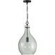 Rabun 1 Light 12 inch Dark Pewter Pendant Ceiling Light