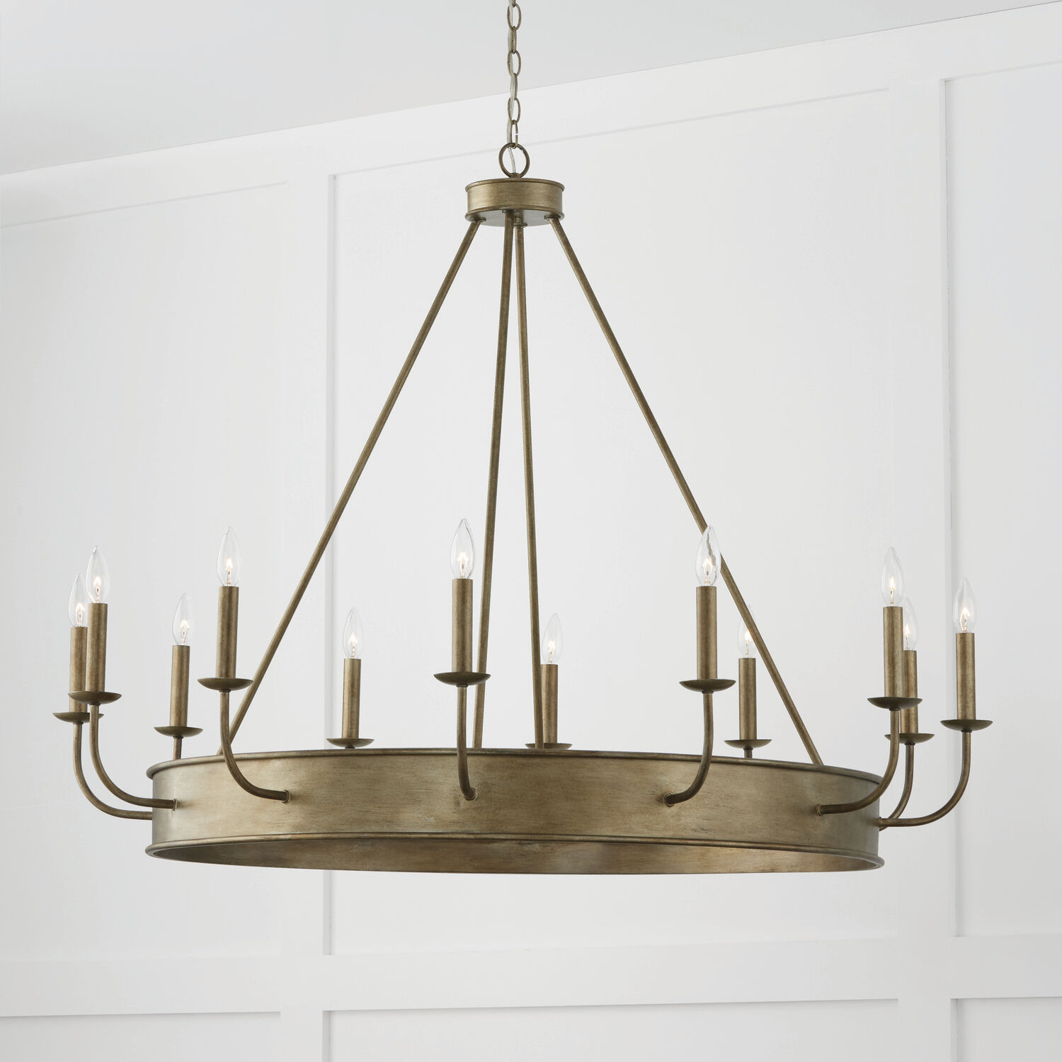 Nole 12 Light 49.5 inch Mystic Luster Chandelier Ceiling Light
