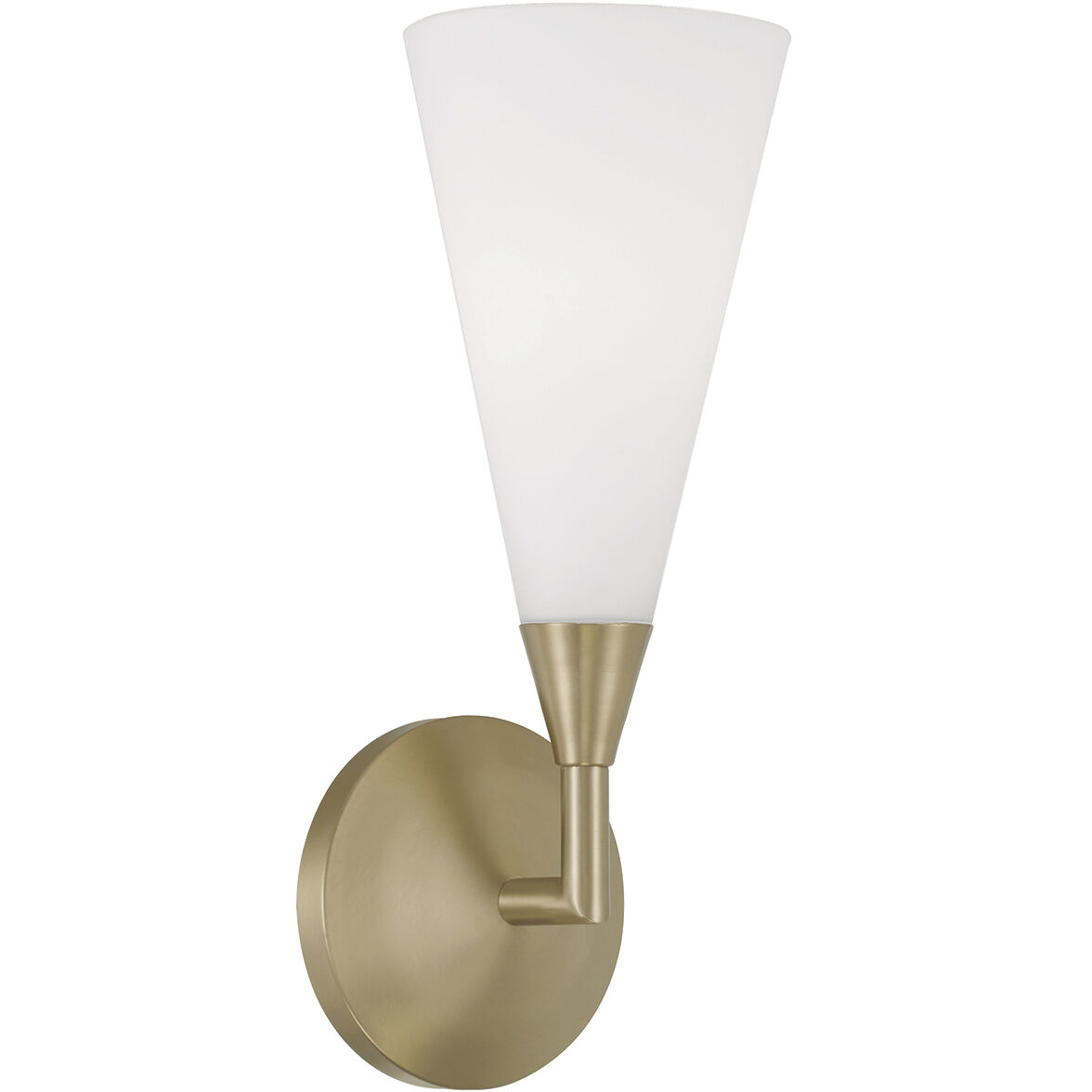 Gatsby 1 Light 5 inch Matte Brass Sconce Wall Light