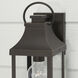 Bradford 1 Light 17 inch Oiled Bronze Outdoor Wall Lantern