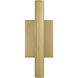 Ian LED 4.5 inch Aged Brass ADA Sconce Wall Light