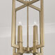 Blake 4 Light 14 inch Aged Brass Foyer Ceiling Light