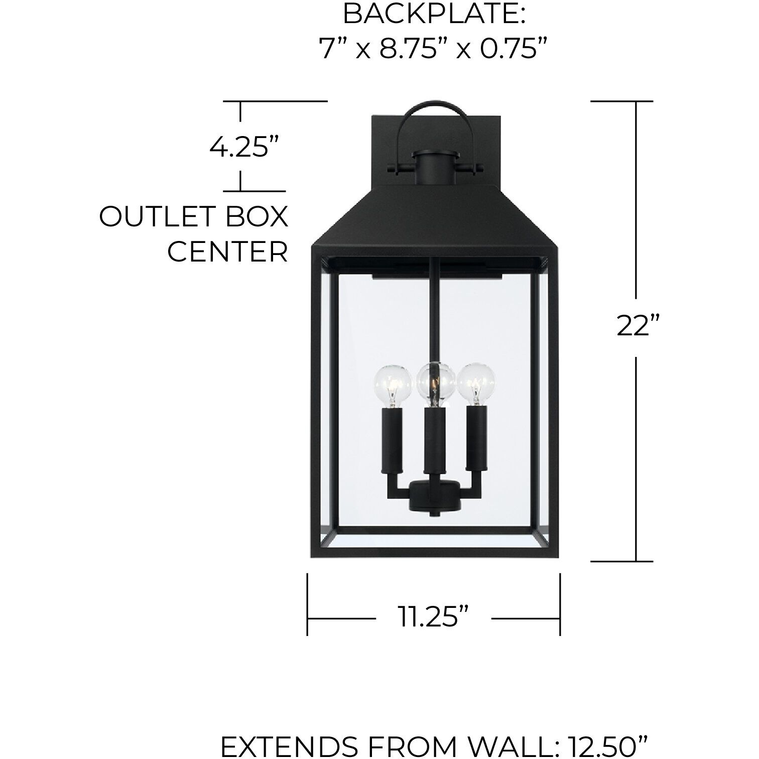 Nelson Outdoor Wall Lantern