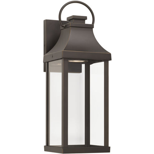 Capital Lighting Bradford LED 17 inch Oiled Bronze Outdoor Wall Lantern 946411OZ-GL - Open Box