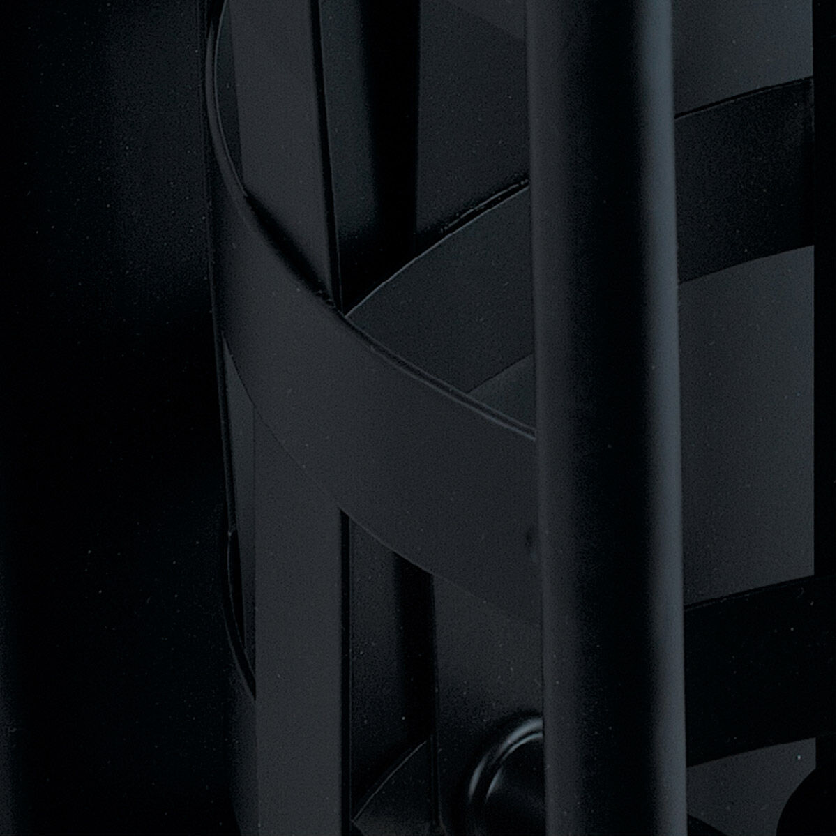 Jayne 3 Light 24.25 inch Matte Black Vanity Light Wall Light