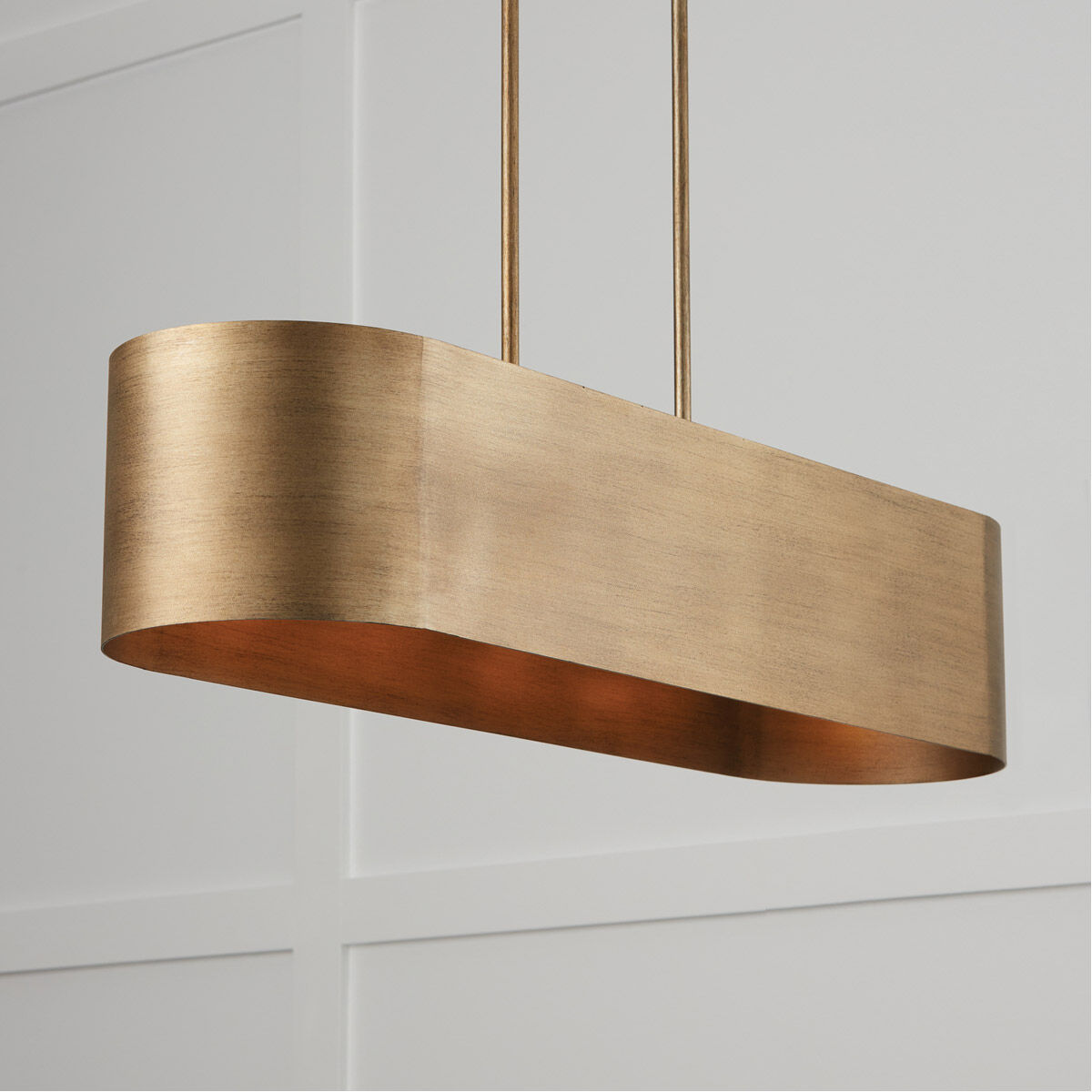 イラクディナール2500 Jude 5 Light 44 inch Mystic Luster Island Ceiling Light