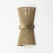 Maya 2 Light 9 inch Matte Brass Sconce Wall Light