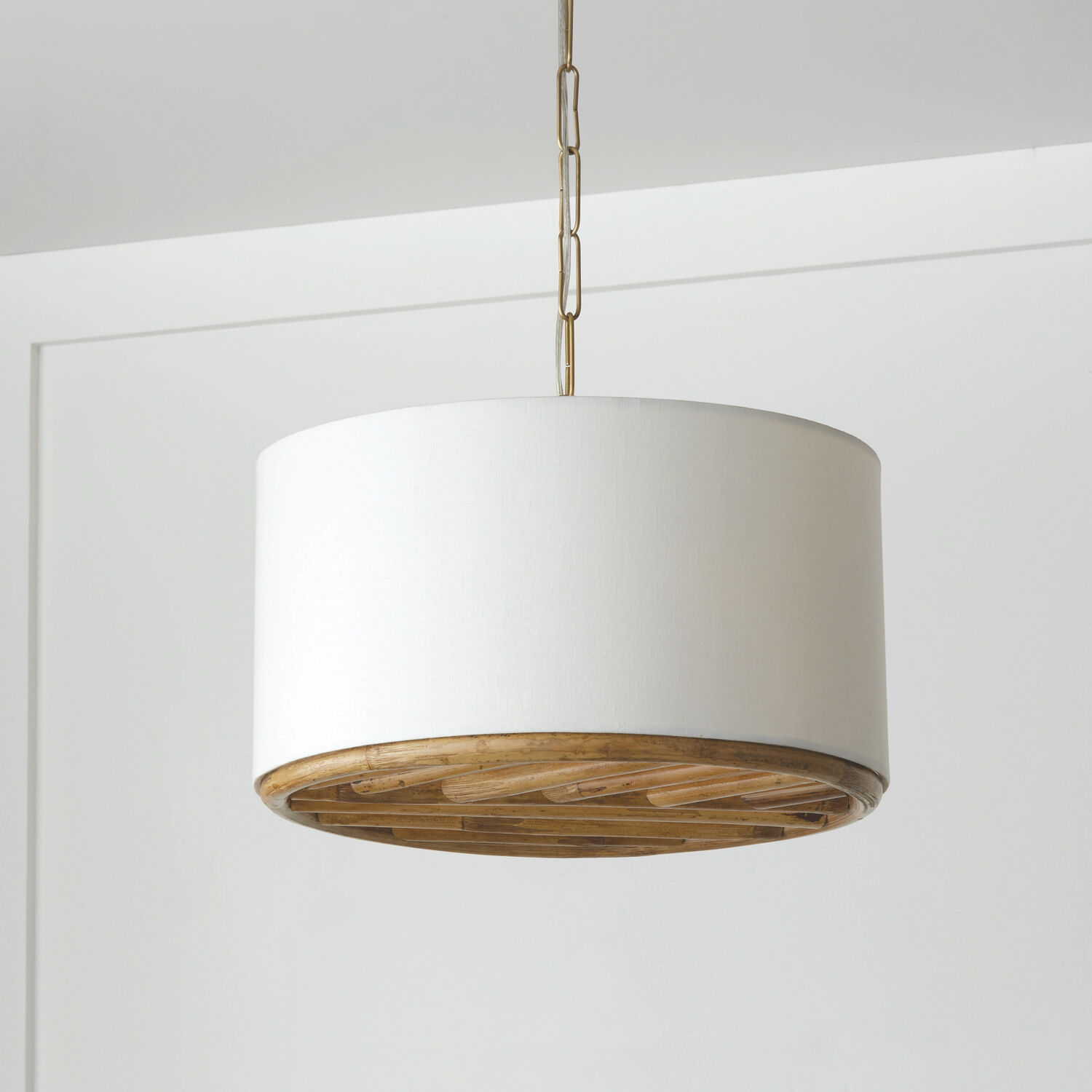 Soleil 3 Light 16.75 inch Matte Brass Semi-Flush Mount Ceiling Light, Convertible Dual Mount