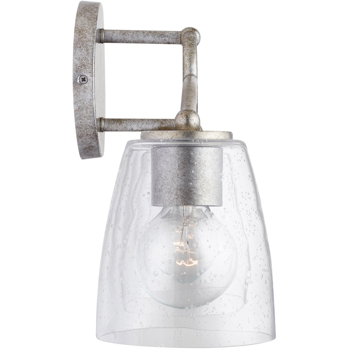 Oran 3 Light 24 inch Antique Silver Vanity Light Wall Light