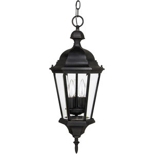 Carriage House 3 Light 9.50 inch Outdoor Pendant/Chandelier