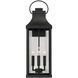 Bradford 4 Light 27 inch Black Outdoor Wall Lantern in Incandescent