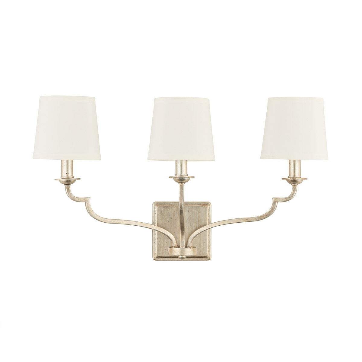 Ophelia 3 Light 25 inch Winter Gold Vanity Light Wall Light