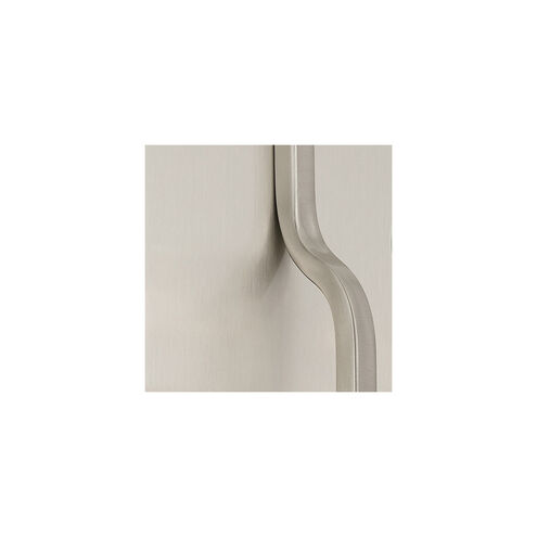 Murphy 4 Light 32.5 inch Brushed Nickel Vanity Light Wall Light in Clear Seeded