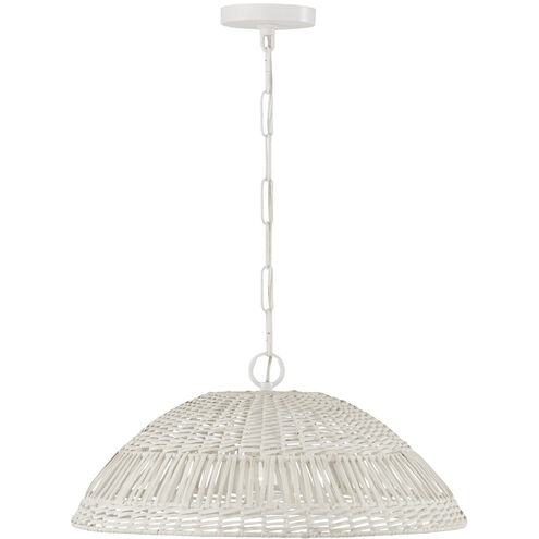 Naomi 1 Light 21 inch Chalk White Pendant Ceiling Light