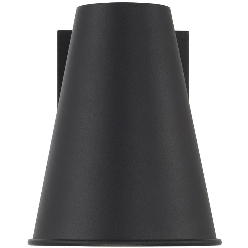 Yardley 1 Light 8 inch Black Outdoor Wall Lantern