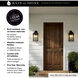 Braden 2 Light 16.75 inch Black Outdoor Wall Lantern