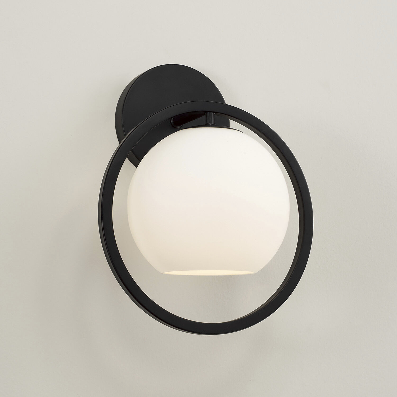 Zeek Sconce Wall Light in Matte Black
