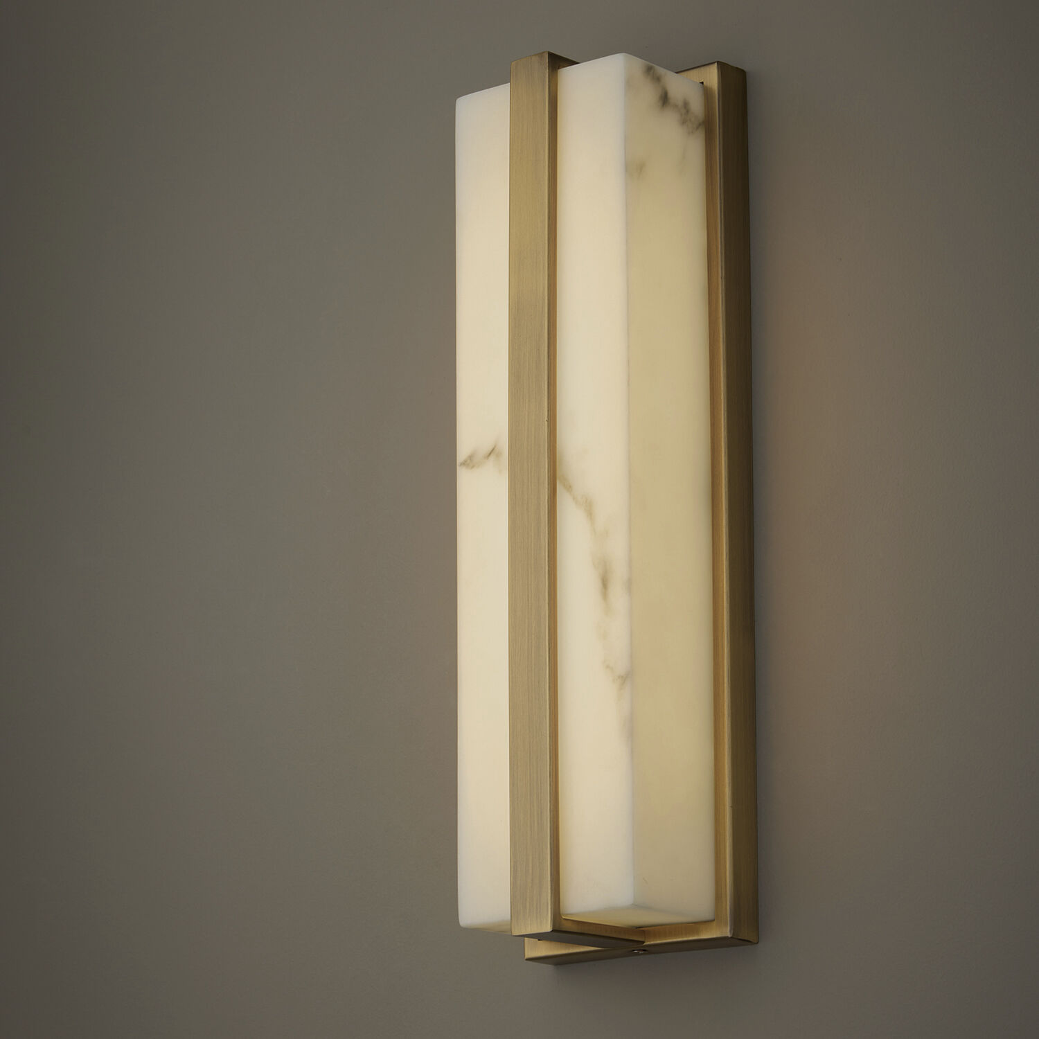 Noah LED 4.75 inch Aged Brass ADA Sconce Wall Light