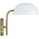 Reece 1 Light 7.25 inch Aged Brass Sconce Wall Light