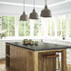 Quarry 1 Light 15.5 inch Clay Pendant Ceiling Light
