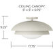 Jensen 1 Light 17.75 inch Taupe Semi-Flush Mount Ceiling Light