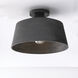 Quarry 1 Light 14 inch Quarry Semi-Flush Ceiling Light