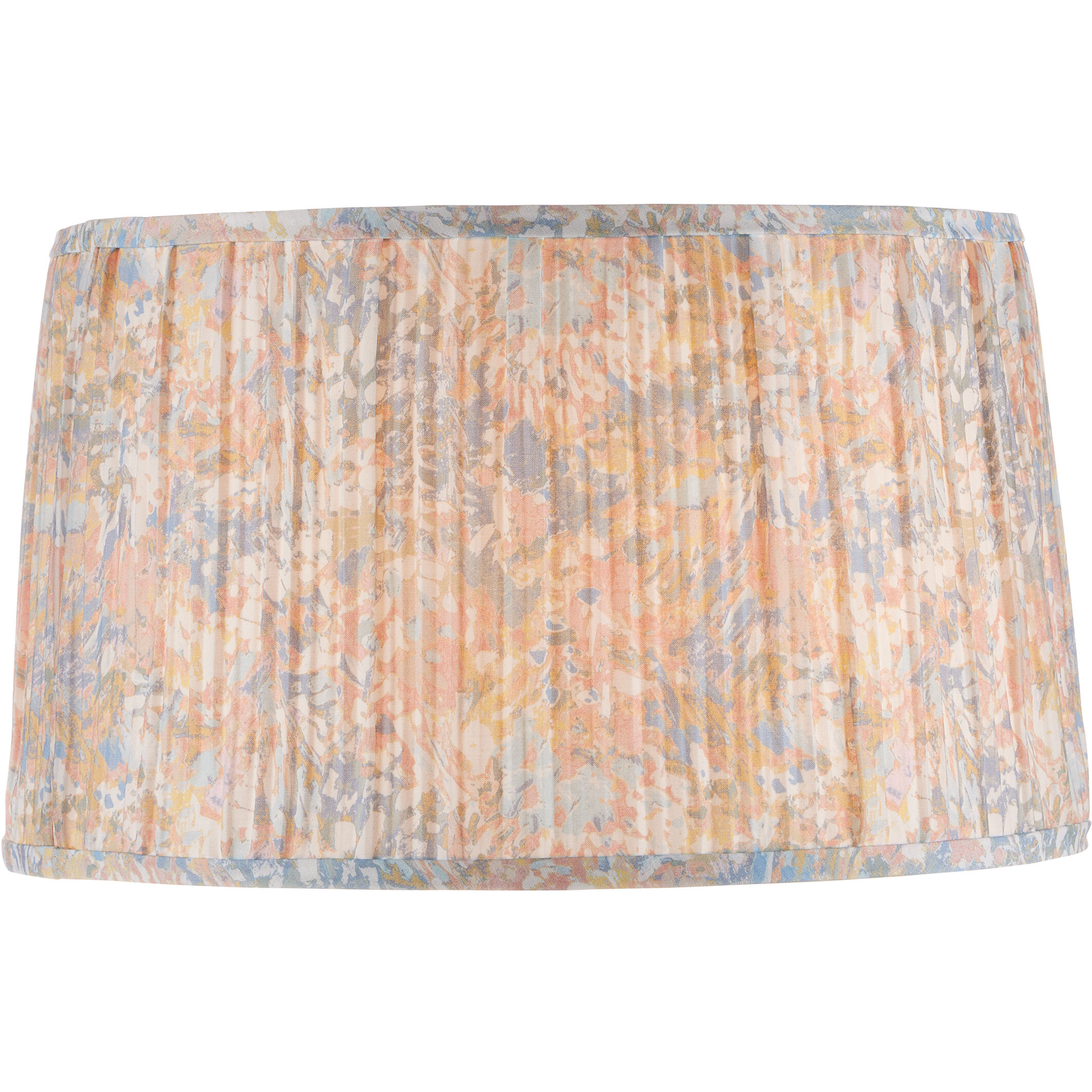 Wildflower Pastel Blue/Pastel Pink/Ivory Tapered Lamp Shade