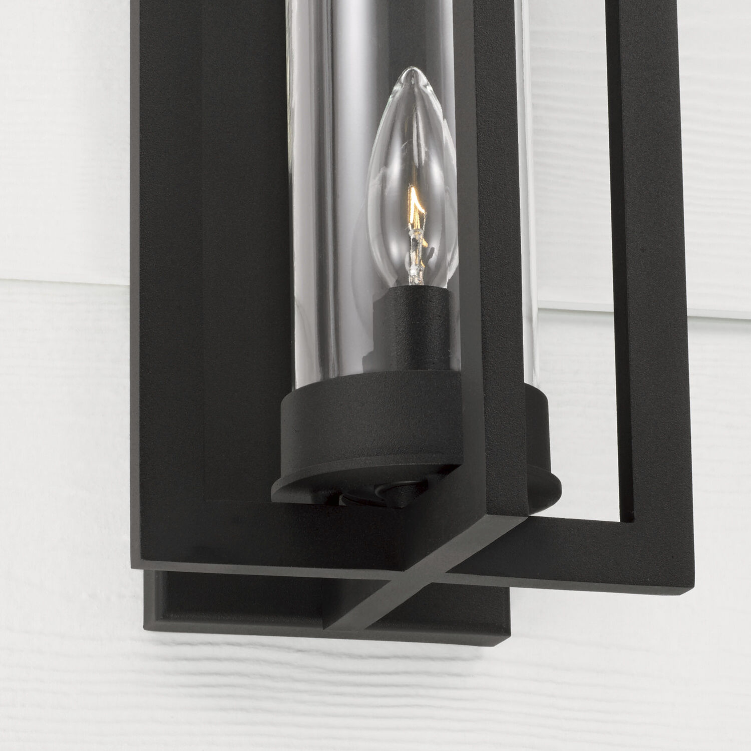Capital Lighting 948211BK Kent 1 Light 15 inch Black Outdoor