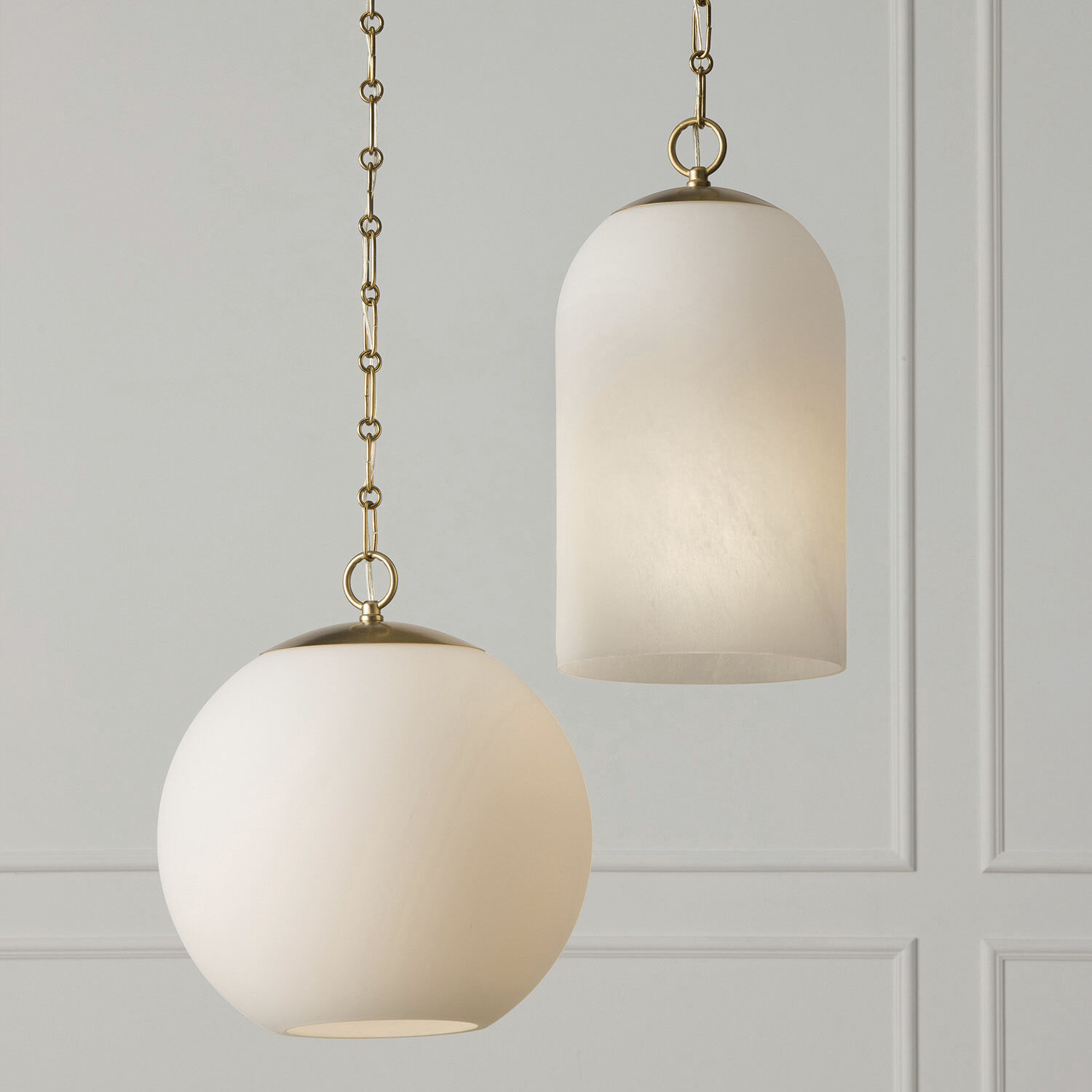 Cleo 1 Light 9 inch Matte Brass Pendant Ceiling Light