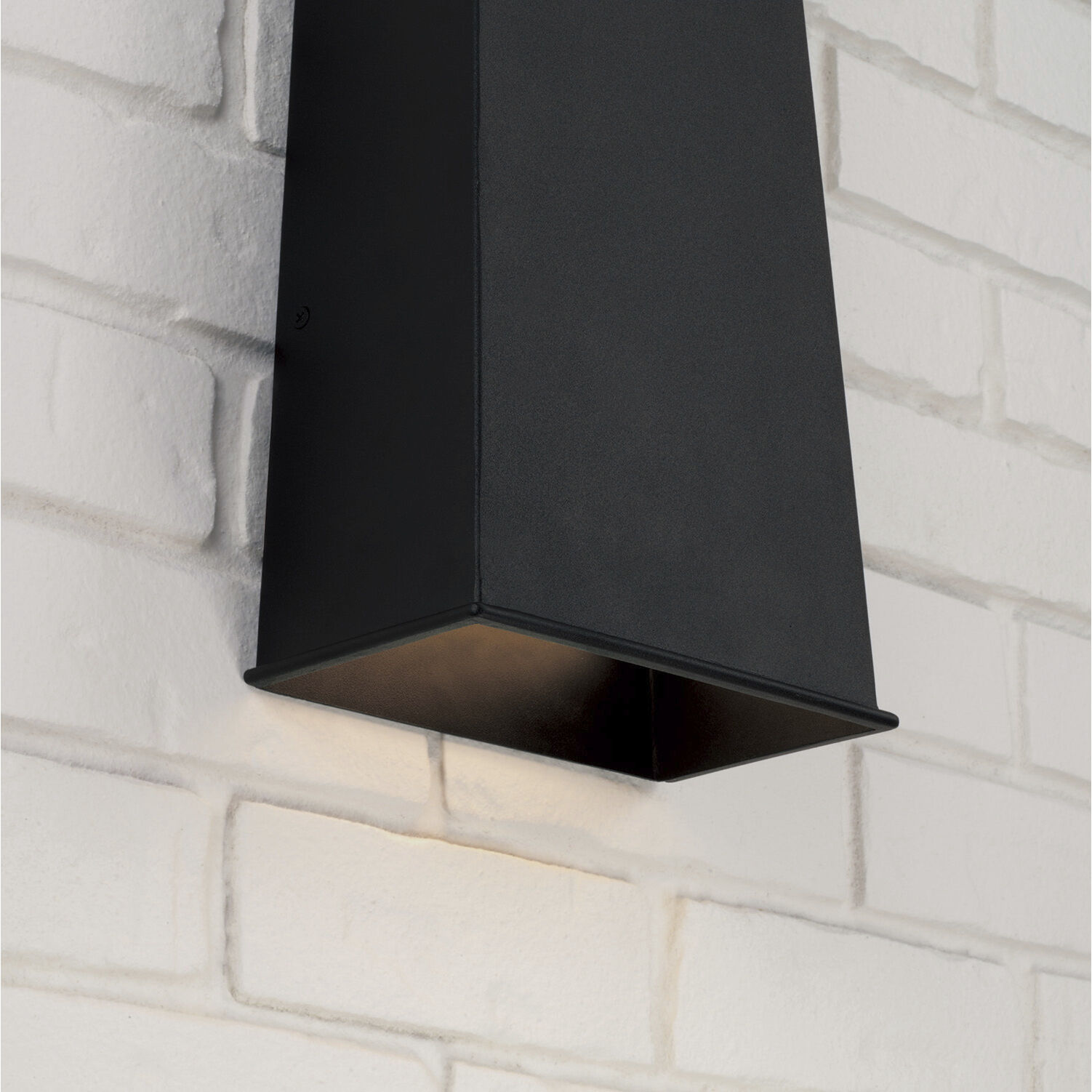 Ansel LED 18.5 inch Black Outdoor Wall Lantern
