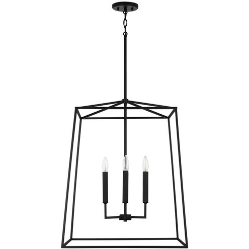 Thea 4 Light 22 inch Matte Black Foyer Ceiling Light