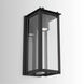Hunt LED 15 inch Black Outdoor Wall Lantern
